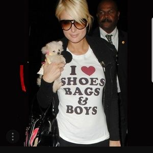 Graphic Tee - I love shoes, bags and boys